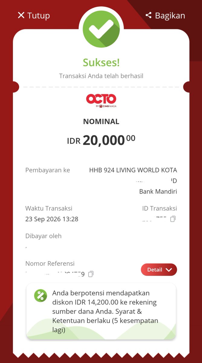 dipsiapp's tweet photo. Promo hokben 5.800, bisaa 6x yeayy https://t.co/HvFRePVKO4