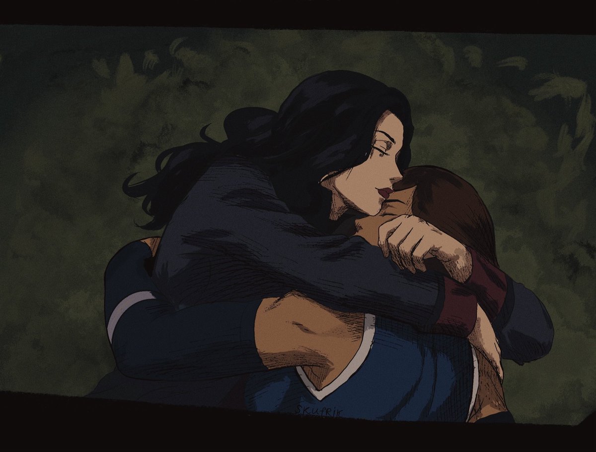 Skufrik's tweet photo. Korra and Asami🌑
#tlok https://t.co/sKEKm7X7HW