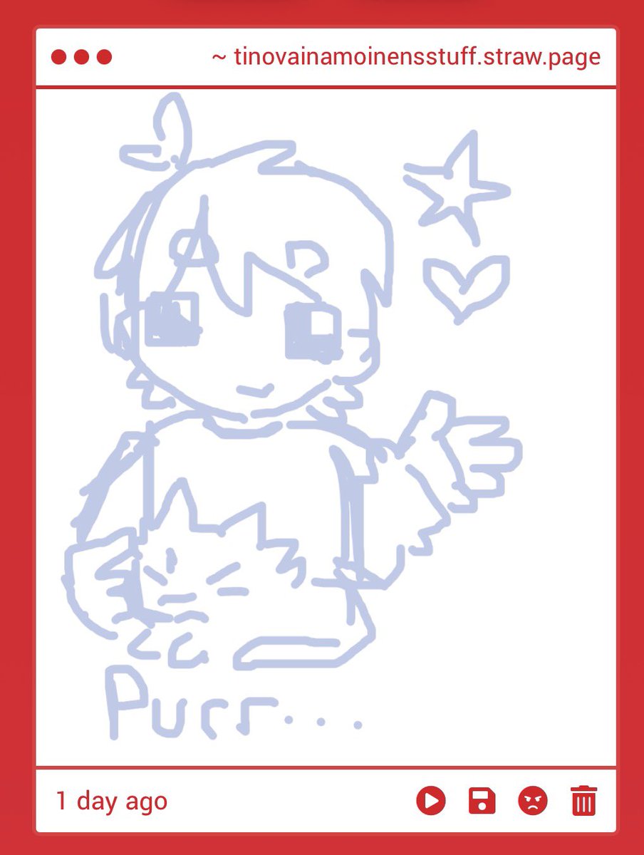 TinoVainamoine's tweet photo. Thank you so much for this, it's so adorable and the little kitty too🤍💙🤍 #cute #loveit #thankyou 
Send more—> https://t.co/o6XqU5Nrtb https://t.co/AtxiUD6vsD