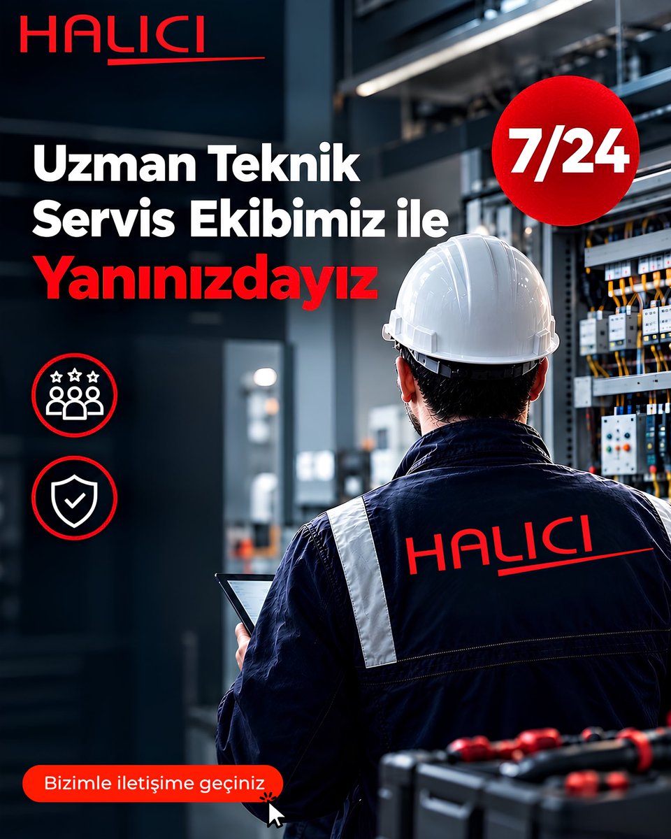 HaliciGroup's tweet photo. ABB yetkili servisi olarak her türlü sorununuzu çözmek ve teknik destek sağlamak için 7/24 yanınızdayız.
Bize 444 34 94 numaralı telefondan ulaşabilir ya da servis@halici.com adresine e-posta göndererek doğrudan iletişime geçebilirsiniz.
#HALICI #halıcıgroup #ABB https://t.co/dipkrSfbaQ