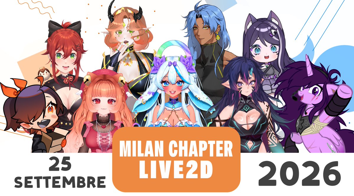 Shampocinisello's tweet photo. Workshop di live 2d cubism il 25 settembre alle ore 14 fino alle 19, tutte le informazioni per partecipare, nel link.
https://t.co/eTS55yQ4G9
#vtuber #vtuberita #itavtuber #live2d #workshop https://t.co/3Tq5nCfFG3