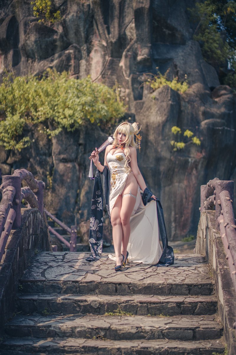 an_ncos's tweet photo. Crown Glorious Flower
Φ ω Φ
 #NIKKEcosplay https://t.co/1s6L5vplil