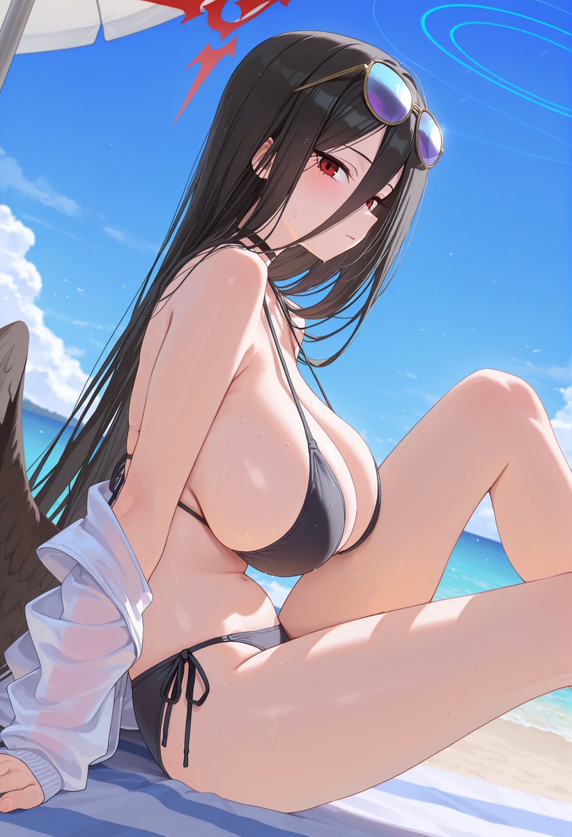 owari_yoyo's tweet photo. ハスミ(Hasumi)                                                                                                                                                                                                                                                                               SFW