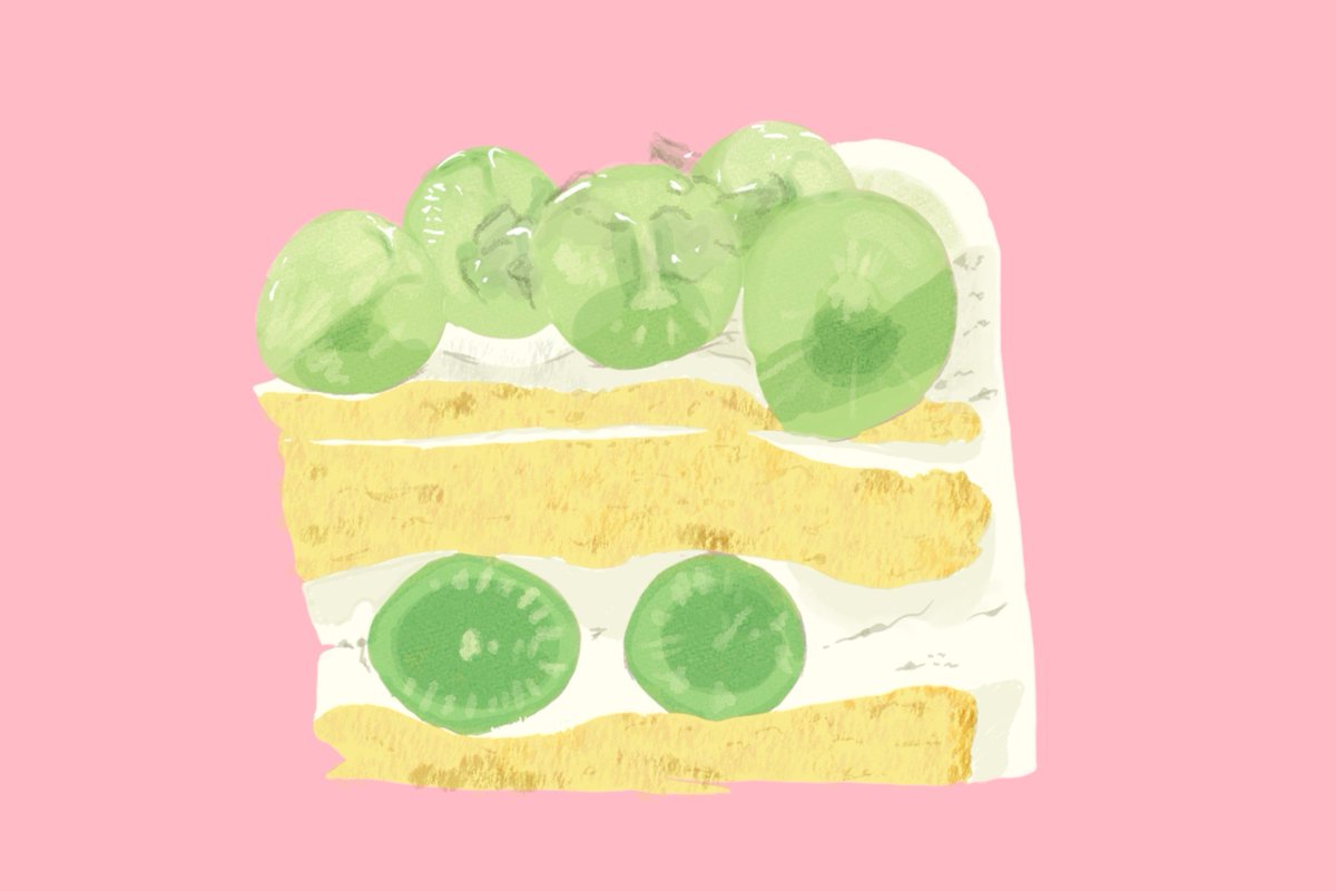Honoka_QuQ2's tweet photo. 初めてケーキを描きました🍰

もっと全体的に黄色く描けばよかったですね( ᐡᴗ ̫ ᴗᐡ)💭

照明黄色かったんだなぁ https://t.co/Vk90s7H4RC