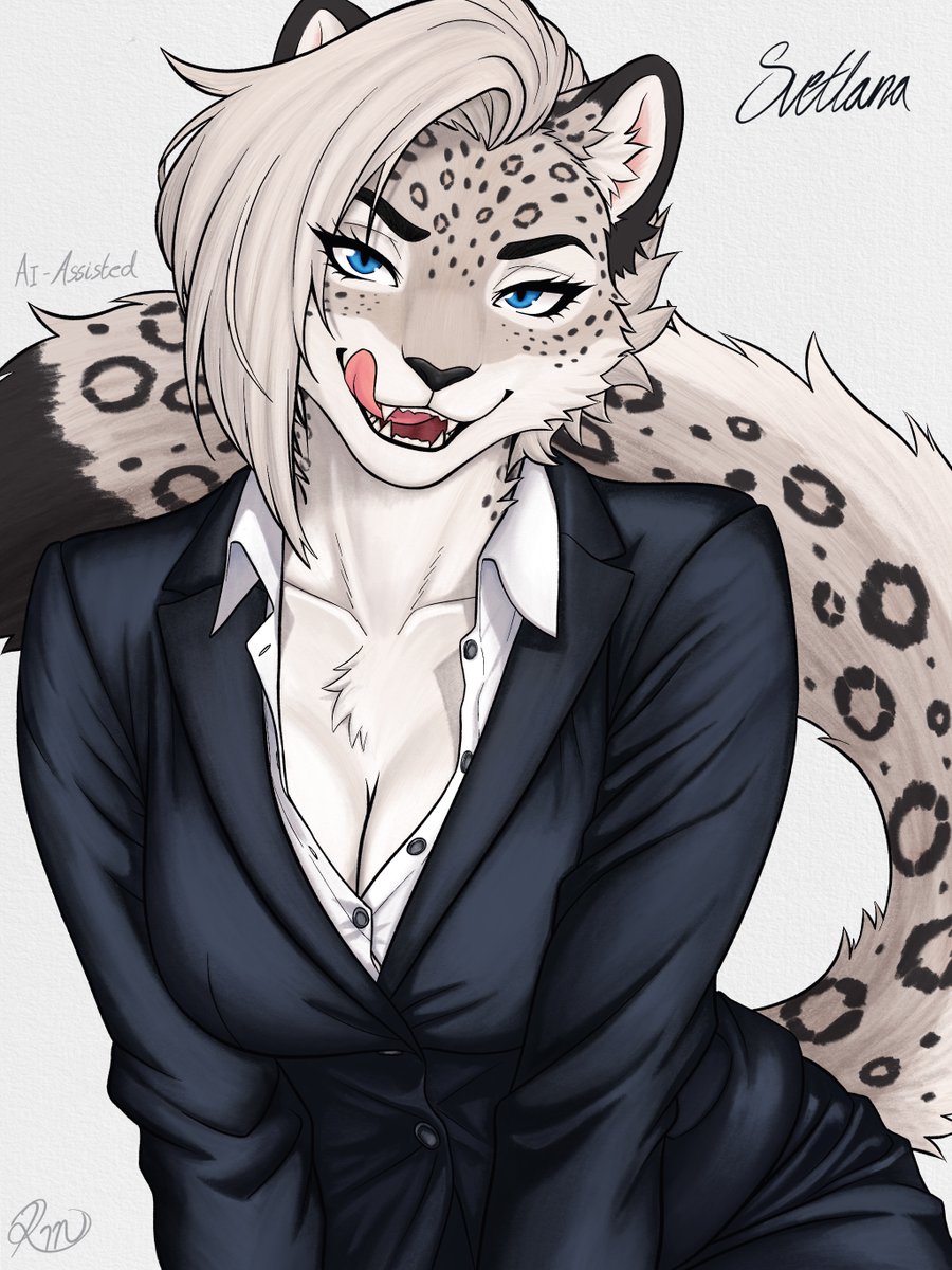 RinClast's tweet photo. 028 - Svetlana
#furry #anthro #furryart #AiAssisted
AI-references used
See
https://t.co/zwHeSsejyB
For more information.

@TryHarderer_ https://t.co/8NYn1iAAqi