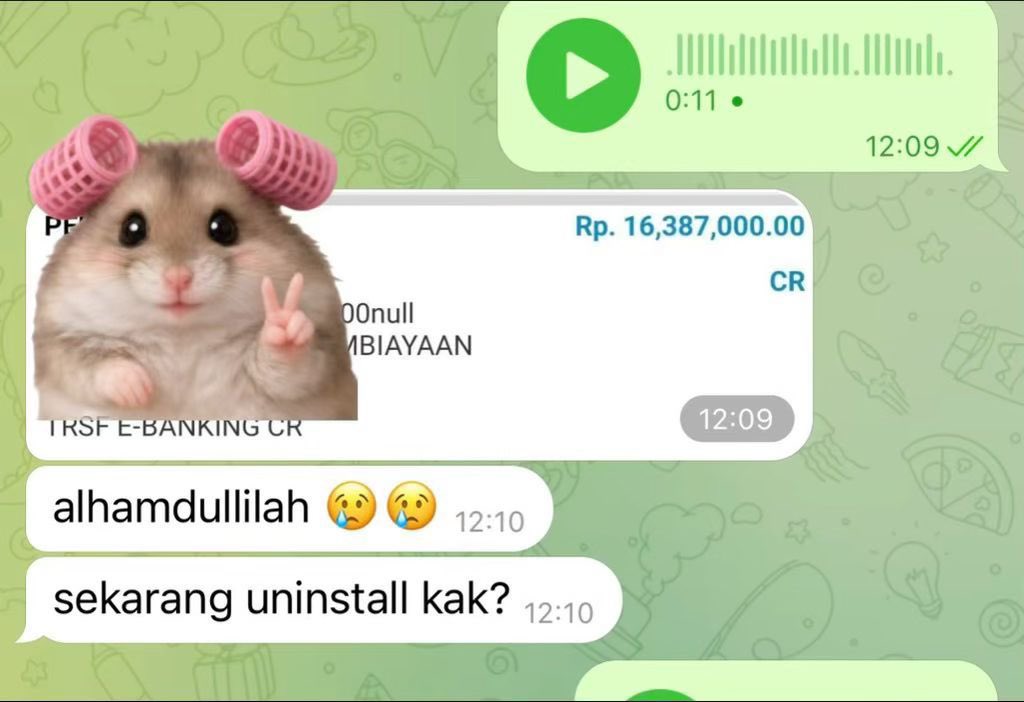 crramae's tweet photo. besok ada cicilan paylater dan pinjol? galop tulop buat nutup pinjol? aku bantu kamu buat selesaiin, kita cari solusi sama sama  biar nggak stres! langsung chat ‼️📩link wa ada di bio
#gestun #zonauang #Pinjam #pinpri #ZonaBA #bealanja https://t.co/oBerH7EP6Y