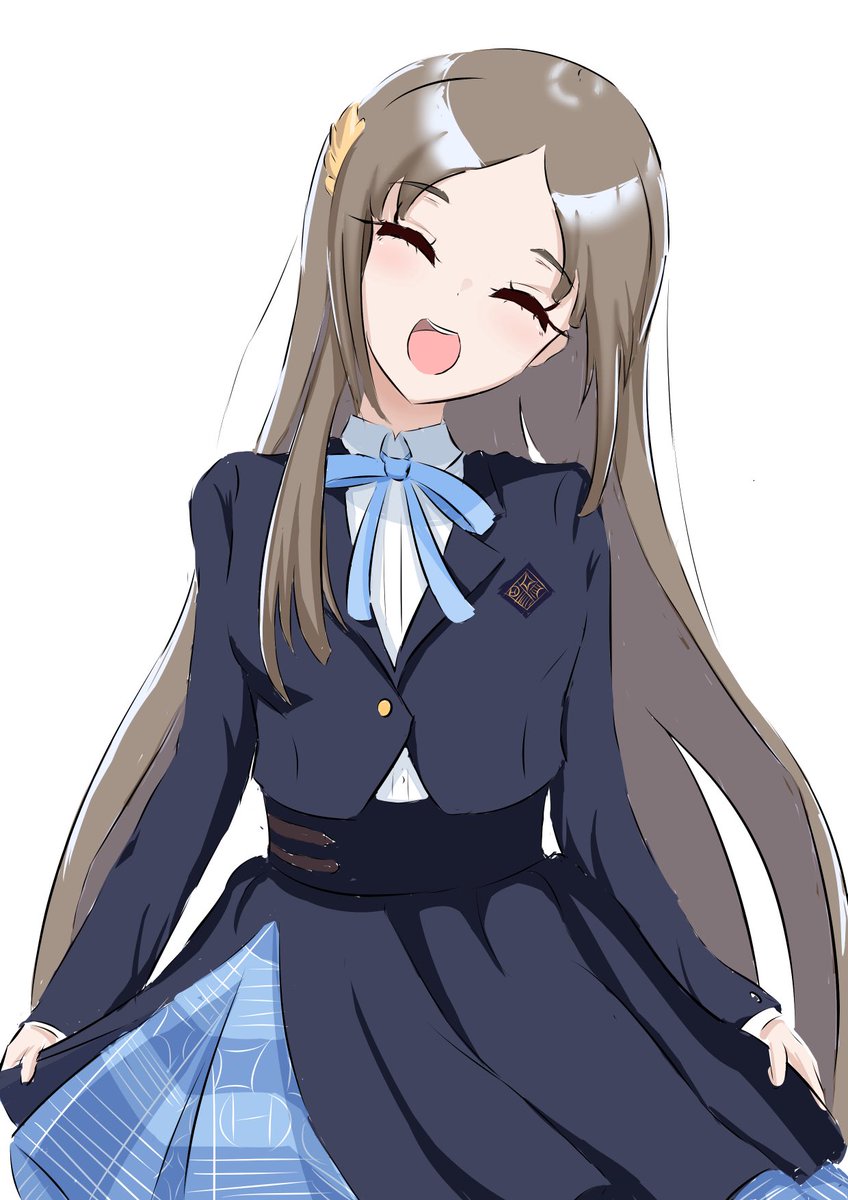 Na_sis18_X's tweet photo. 標制服千奈ちゃん
#学マスFA https://t.co/oz2Xe1GNYz