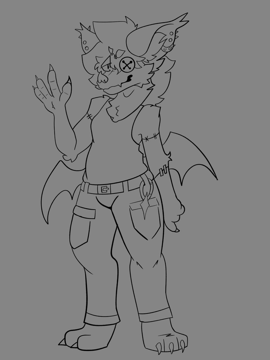 nyctobeetle's tweet photo. wip dump #furryart 
main - @orphic_moth !! these will be posted and for sale when finished :3 https://t.co/1JhSDACh5a