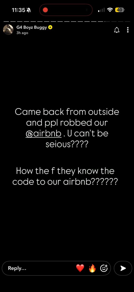 ldn_grassroots's tweet photo. New York rappers G4Boyz Airbnb and belongings got Robbed while they were outside getting Lit in London🍾 https://t.co/UJPbEdjmwT