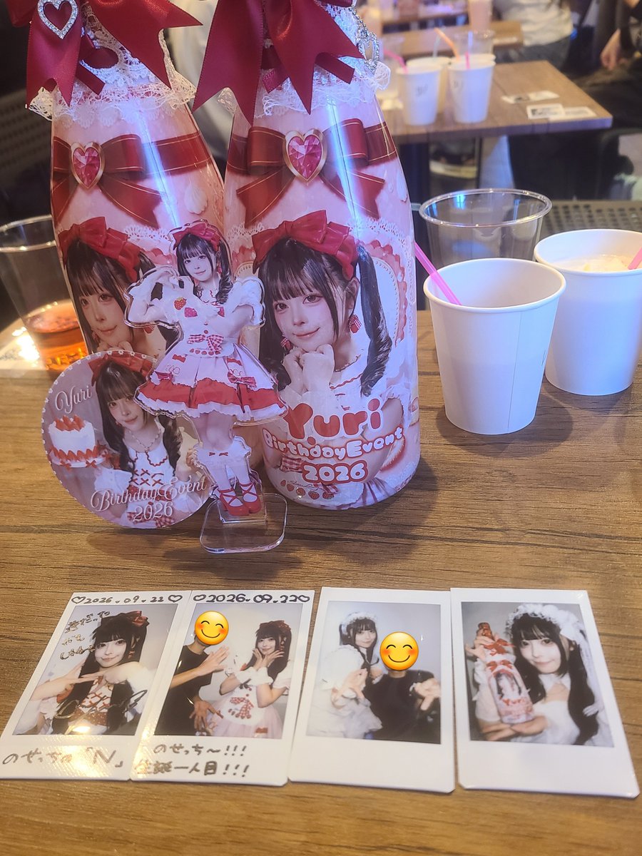 nose_cchi's tweet photo. 初のゆりち生誕開催おめでとう🎉

推し歴が長い短い関係ないと思いますが7年半推しててこういうイベントを大々的に開催できることが感慨深い😌

ゆりち自身も楽しいひとときを過ごせたようで嬉しく思う😄

手紙のくだりは結果的にサプライズみたいな形になってしまってオモロかったわ🤣

#ゆりちーむ https://t.co/WFcAmlsFD0