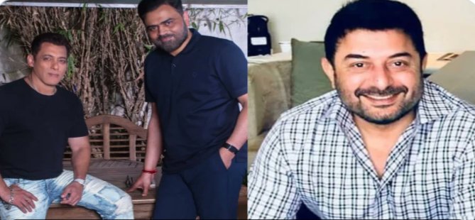 yourstyagi_'s tweet photo. 🚨 BIG UPDATE: #MONSTER

Arvind Swamy has joined #SalmanKhan in Mumbai for a 10 day shooting schedule. The actor, who plays the negative role, will be filming several high-octane action sequences with Salman, including an intense face off between the two.  🔥🥶 #SVC63 https://t.co/Ja9mqabjPn