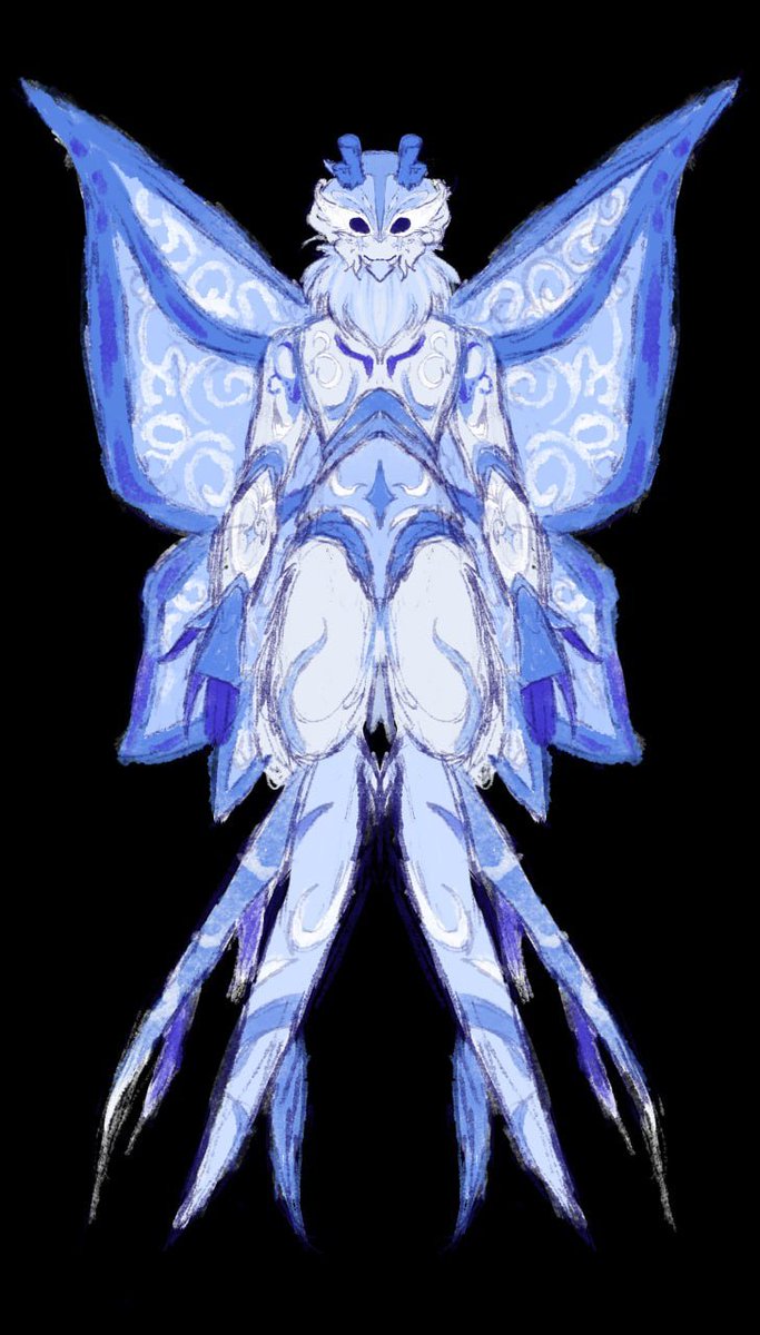 Phys1calM1neral's tweet photo. my precious moth creature #icedagger #phighting https://t.co/wpjI0qwhJ7