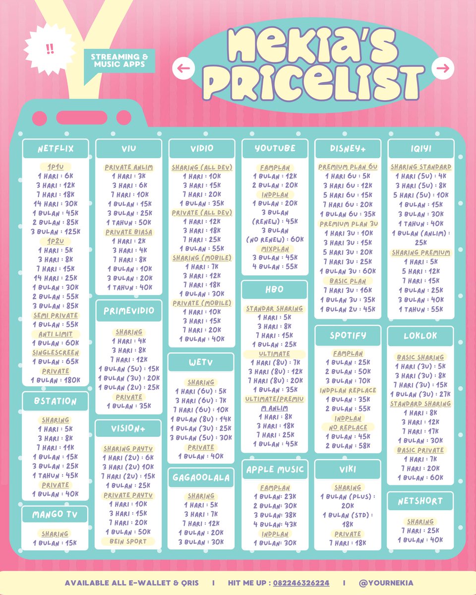 yournekia's tweet photo. @NifaraStore_ ⠀
🐈‍⬛⠀ⓘ⠀︵  lagi  cari  seller  epipi  premium  yang  murah,  satset,  bergaransi,  +  1OO%  terpercaya ?⠀⩇⩇⩇  👛  ◌  jajan di Nekia aja  ✪⠀˳◜  ⭐️

⠀꒱⠀💬⠀contact  :  https://t.co/BGQh62TkD4
⠀꒱⠀🛋️⠀3OO+ proof  :  https://t.co/PobAycWQ2V 
⠀ https://t.co/NZ8Mk7IMXj