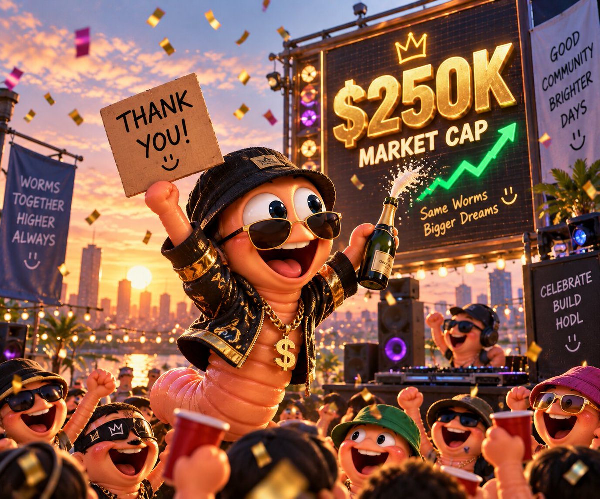 WalterWormOnSOL's tweet photo. Just 2 days ago, we were at 30 HODLERS and a $5K market cap.

Today, we’ve crossed $250K market cap and reached 350+ HODLERS.

I’m honestly so happy and incredibly grateful to every single one of you who believed in Walter from the beginning.

This is just the start.

Thank you for believing. Thank you for HODLing.
