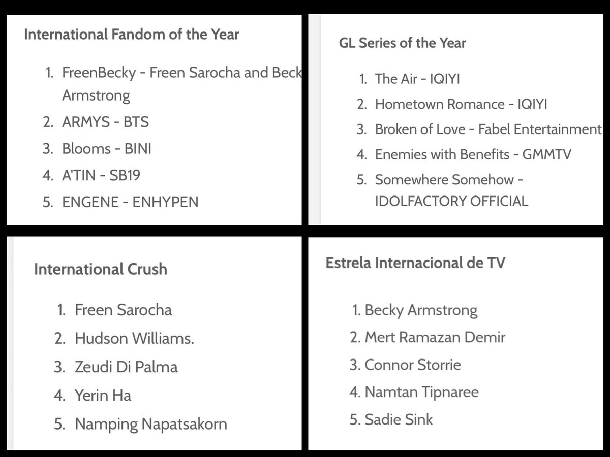 May95NYFB's tweet photo. 1 ที่ได้ 4 รางวัล 😁🎉

🥇International Fandom of the Year - FreenBecky
🥇GL Series of the Year - The Air
🥇International Crush - #srchafreen 
🥇International TV Star - #beckysangels

📆 10:00 AM on October 17th (BKK)

#4Elements #บ้านวาทินวณิช #เสน่หาวาโย
#ฟรีนเบค #FreenBecky https://t.co/sFC8YoxqtS