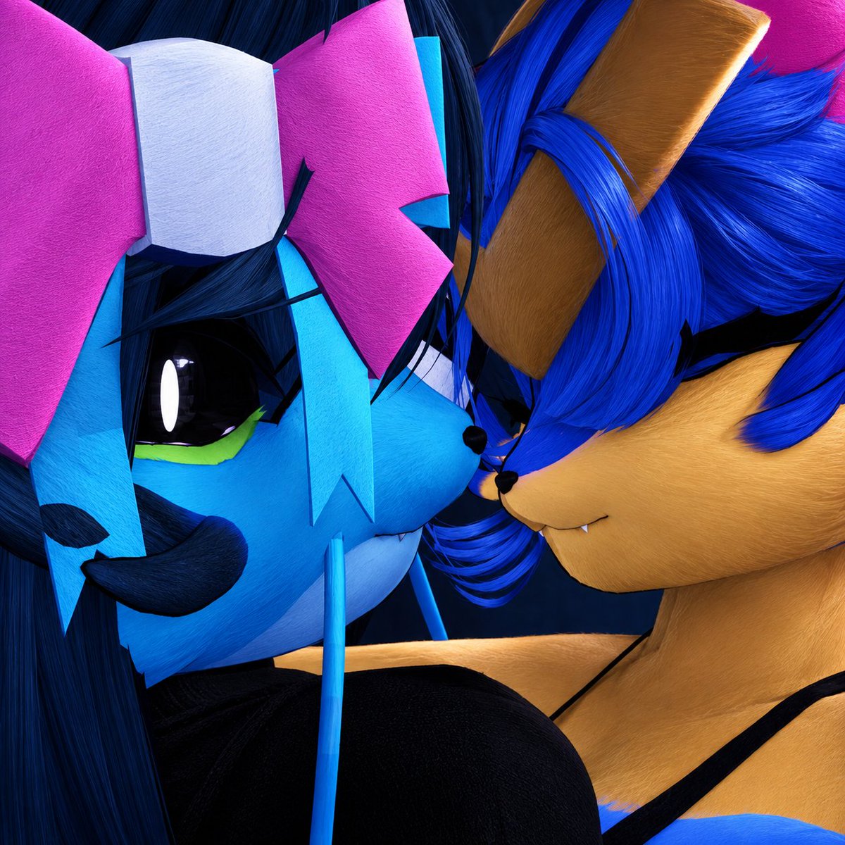 XFlopsyX's tweet photo. Polígonos do Coração
#Furry #VRChat #FurryFandom #FurryBrasil #Avatar3D https://t.co/64sixkdpZR