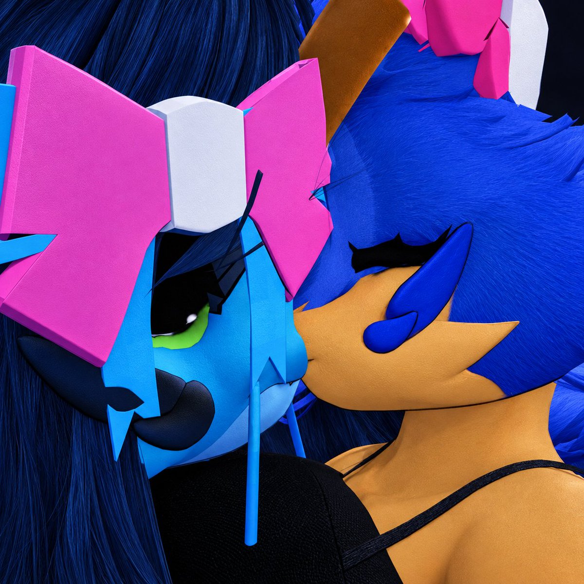 XFlopsyX's tweet photo. Polígonos do Coração
#Furry #VRChat #FurryFandom #FurryBrasil #Avatar3D https://t.co/64sixkdpZR