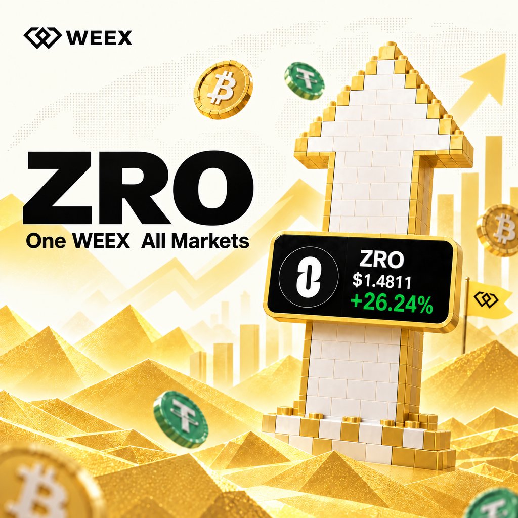 WEEX_French's tweet photo. $ZRO passe la seconde et grimpe à $1.4811 (+26.24%) ! 
  
​Une belle dynamique à suivre dès maintenant sur WEEX.
​Prise de profits ou hold jusqu'au prochain niveau ? 

Donnez votre avis ci-dessous ! 👇

​⚠️ Contenu éducatif. Pas de conseil en investissement. DYOR. https://t.co/JvLJshvPwx