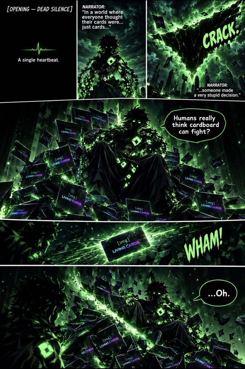 Spiky_001's tweet photo. October 1st is getting closer…
$IMG Living Cards are almost here. 

not just cards sitting in your wallet, a whole new layer of the @IMGProtocolHQ ecosystem is about to go live.

see you at launch… be ready 💚♾️

Here’s my entry. ⬇️ https://t.co/X4WdjXMG1g