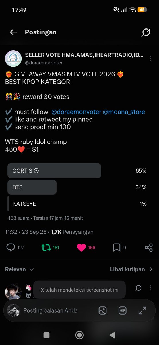 stiaykono's tweet photo. @doraemonvoter @moana_store @CORTIS https://t.co/K6vrYphDNL