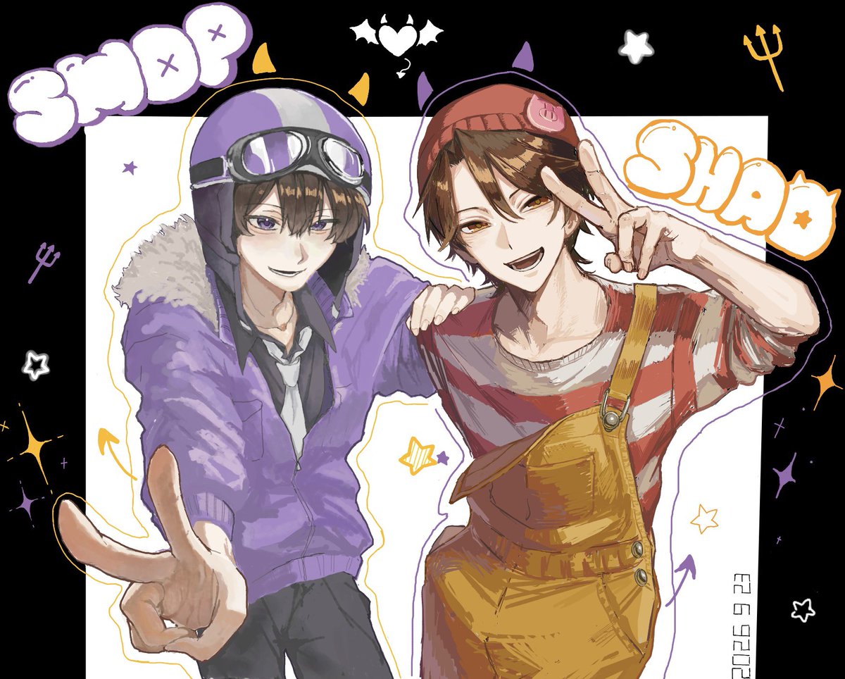 ne4r_bear's tweet photo. 💜💛合作しました〜❗️ https://t.co/8kYIxOuxV4