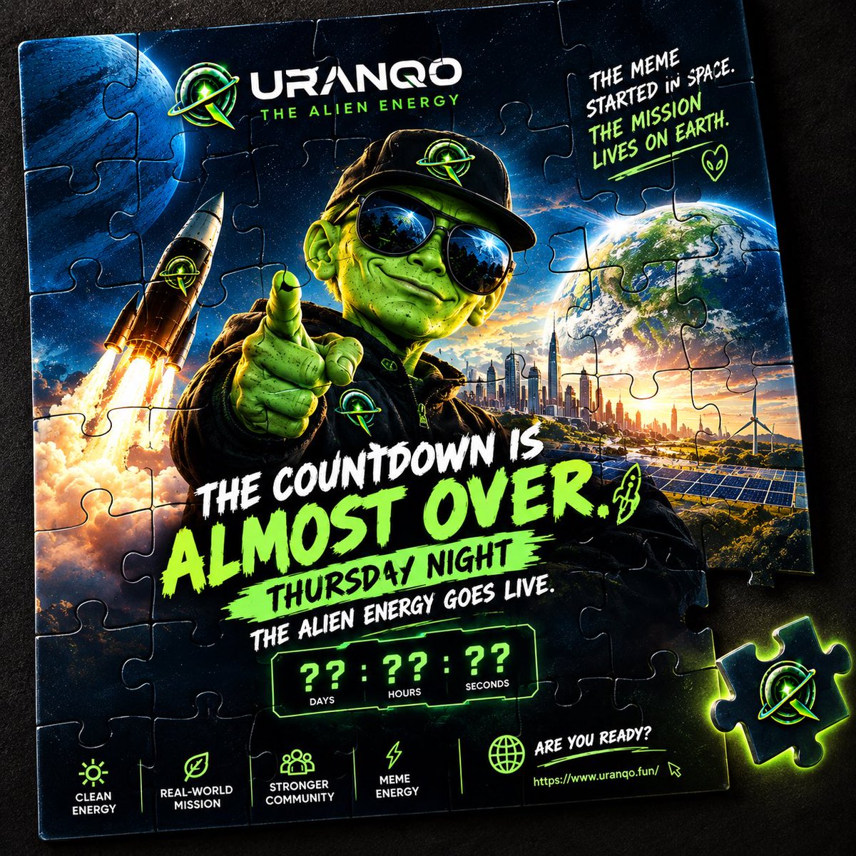 URANQO's tweet photo. @solana 🧩 Maybe the missing piece isn’t missing…
It’s just waiting to arrive. 👽⚡ https://t.co/eG5kjDUh0t