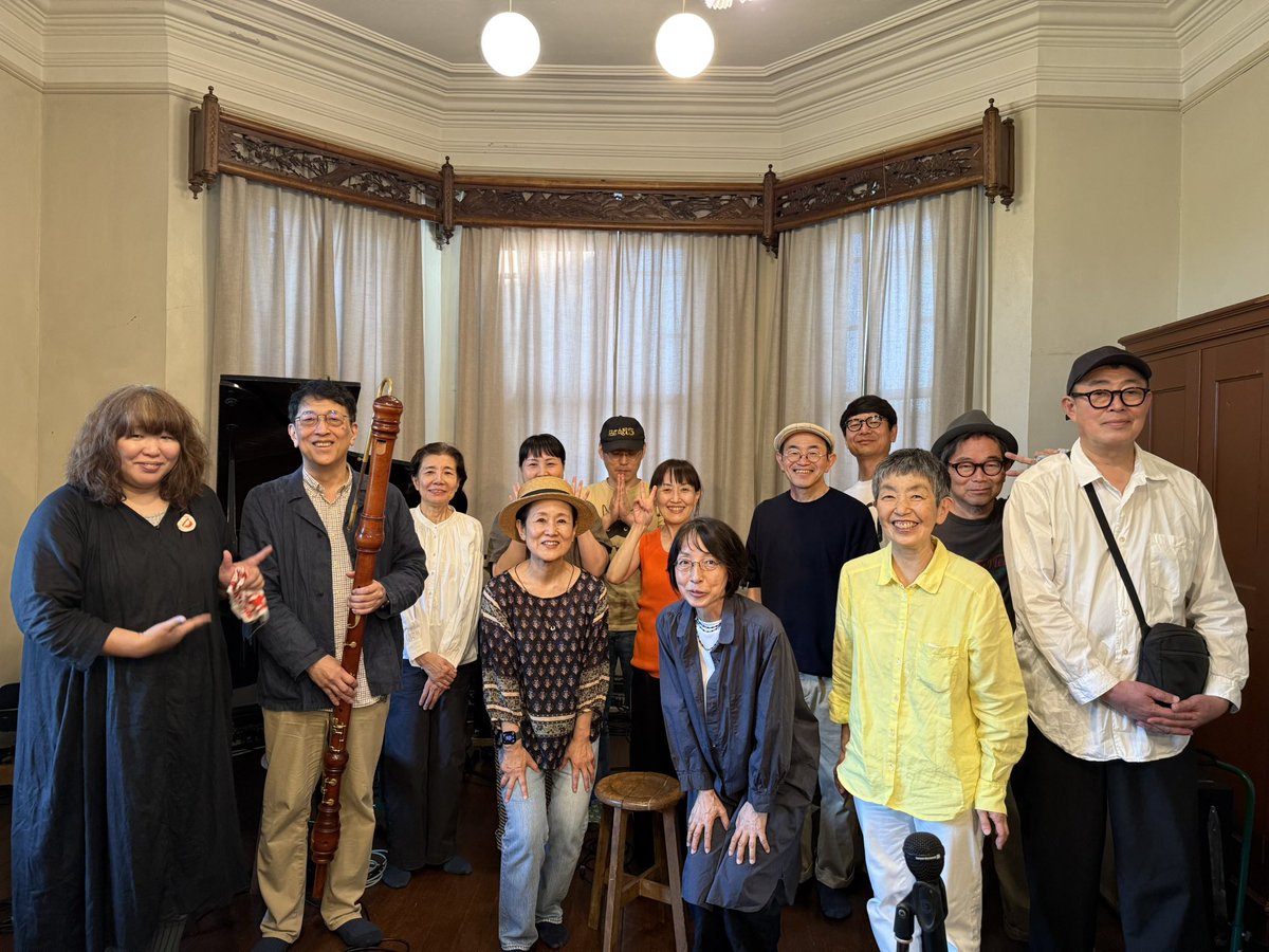 Cornets1988's tweet photo. 旧グッゲンハイム邸での、ゑでぃまぁこん×コルネッツライブも無事終わりました！
たくさんのご来場ありがとうございました！ https://t.co/XJXqhquJFj
