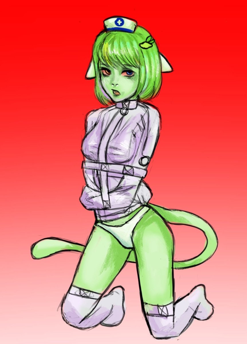 CitrusAngeloid's tweet photo. Lemon my beloved #oc #character #lemon #cute #kawaii #nurse #fyp #foryoupage #fyp #viral https://t.co/mOt9p0PESx