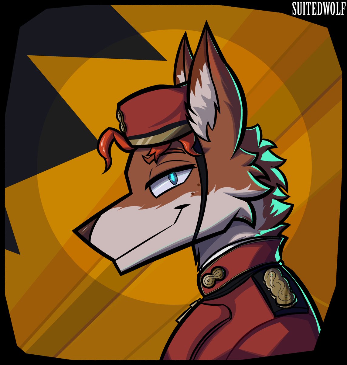 SuitedWolf's tweet photo. At your service. https://t.co/4wHduZCyZQ