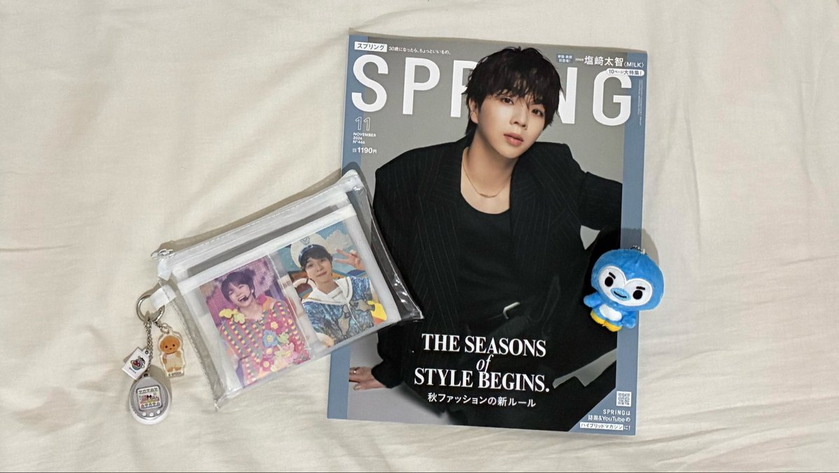 ichi_m33's tweet photo. SPRiNG11月号🧦🍂
秋仕様のだいちゃんビジュ優勝すぎるし、
ギャップが素晴らしくて一生見返します…т т♡
 #塩﨑太智 https://t.co/eaxX8xanO4