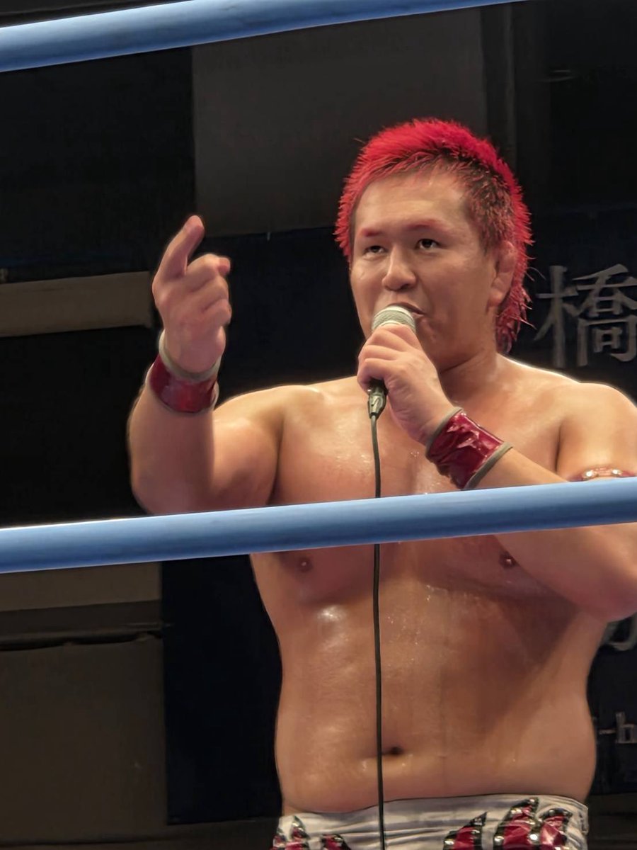 neko_____basu's tweet photo. 2026.09.22  後楽園ホール
#ajpw #王道T2026 #本田竜輝 

お前の持ってる三冠のベルト、
俺が獲ってやるよ https://t.co/xcuINP4MSF