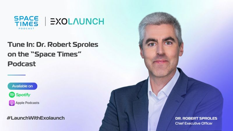 Exolaunch's tweet photo. Listen to our CEO, Dr. Robert W. Sproles, on the Space Times podcast as he discusses the space industry’s dynamics and Exolaunch’s new global ecosystem, expanding launch options for customers worldwide 🚀

🎧 Listen to the full conversation here: https://t.co/5rCHcgdVob https://t.co/hwiO9YSi2z