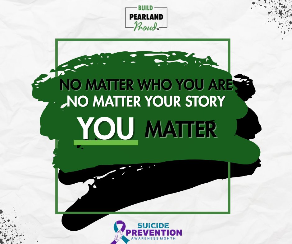 PearlandISD's tweet photo. Dial 988 anytime, day or night. 📲 🌞🌙
Support is available 24/7 for everyone. 💛
No judgment—just help, hope, and someone who cares. #SuicidePrevention #YouAreNotAlone #BuildPearlandProud https://t.co/BQRubWhSMY
