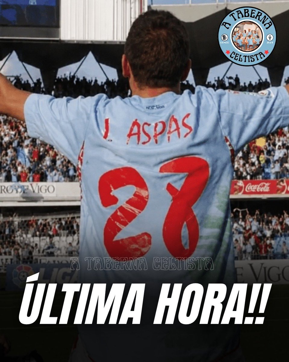 TabernaCeltista's tweet photo. 👑 A NOVA GRADA DE GOL TERÁ NOME DE LENDA

O Atlántico, publica a proposta realizada por Luisa Sánchez, vicepresidenta da Deputación de Pontevedra, e o propio Aspas deu o seu visto bo.

⚽️ Iago Aspas é o gol. O gol é Iago Aspas.

#RCCelta #IagoAspas #Balaídos #ATabernaCeltista https://t.co/i5ejNU6REg