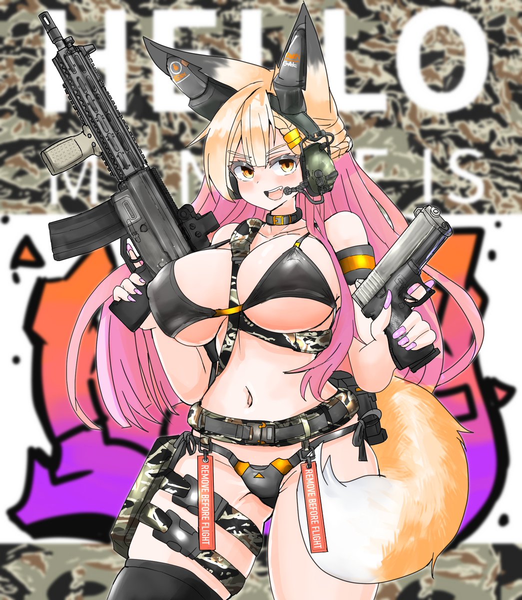 Mountain_182's tweet photo. KEMOMIMI TACTI"GAL"なライラちゃん！ https://t.co/RL8XvL1n55