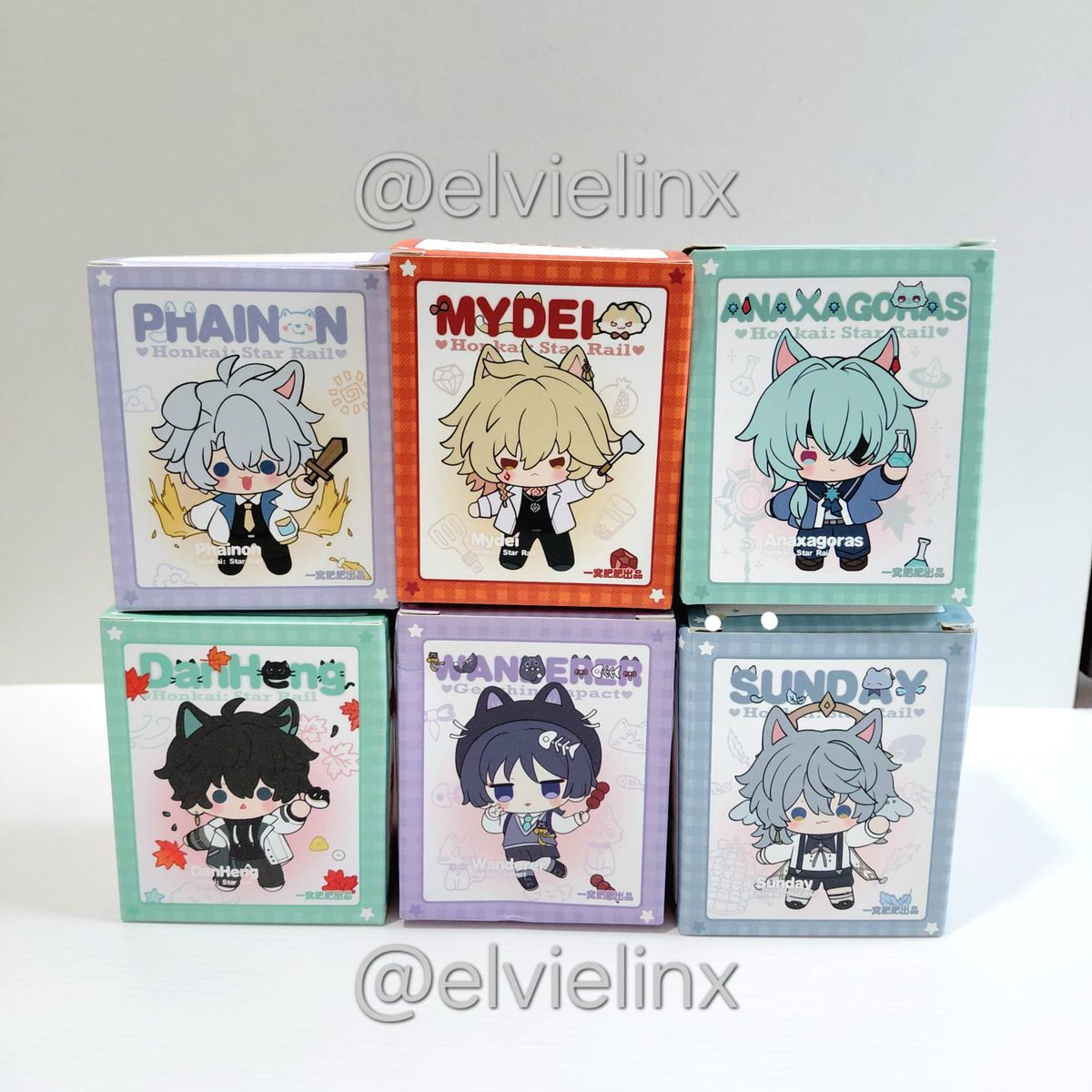elvielinx's tweet photo. WTS Fanmerch Honkai Star Rail &amp; Genshin Impact Mini Figure 

READY STOCK

Char: Sunday, Phainon, Mydei, Anaxa, Dan Heng, Wanderer/Scaramouche

Harga: 160k/ea

Figure tidak bisa berdiri sendiri, kecuali Wanderer -> ada basenya

Size: ±7 cm

#warunggenshin #warunghsr #warunghoyo https://t.co/RSfWn4acQm