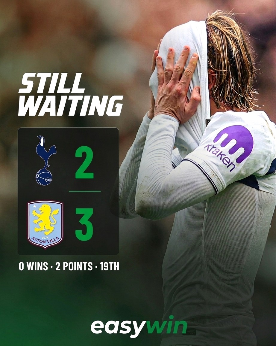 Easywin227835's tweet photo. Winless after a £300m summer splurge. Can the international break revive Spurs? 🤔 https://t.co/N8EfG90N61