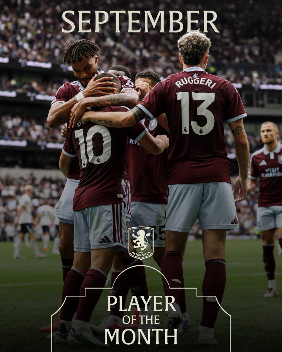 AstonVilla's tweet photo. Vote for your September Player of the Month, Villans ⭐️

🗳️ https://t.co/ASbVQRncLJ https://t.co/ZjYsLCtYFC