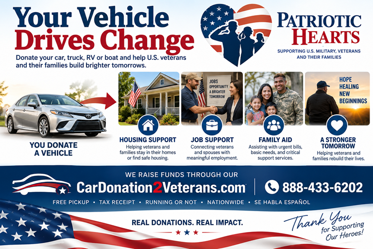 HirePatriots's tweet photo. Turn your unused car into real support for military families.
Read More 👉 https://t.co/VYA2ClfF3a https://t.co/xCRp60WiCG