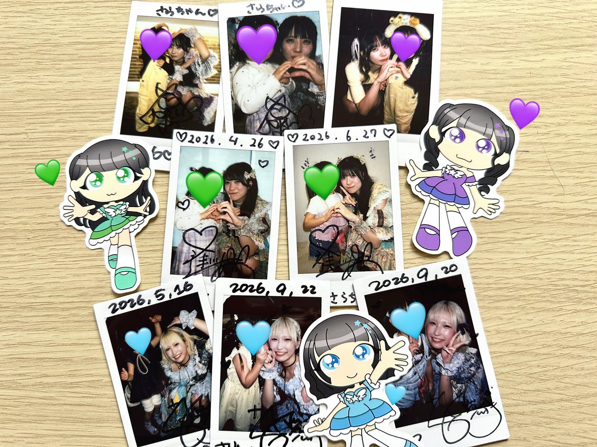 sr2xhpcr's tweet photo. \ 💜💚🩵✖️👧🏻 /

3月〜9月のチェキ📸♥︎

#ハピクリ
#かれんれんあいちゅ
#あいとあいあい傘
#橘あや https://t.co/BjkYiy0WKx
