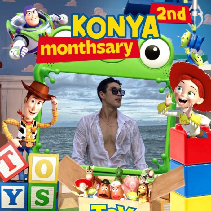 DABBLEZZ's tweet photo. happy mensive konya !! bahagia dan sehat selalu kalian, langgengโ yaa @kosenyak #2getherWithKonya #TwoMonthsAndBeyond #KONYA2Infinity https://t.co/k1lCq4ggTO