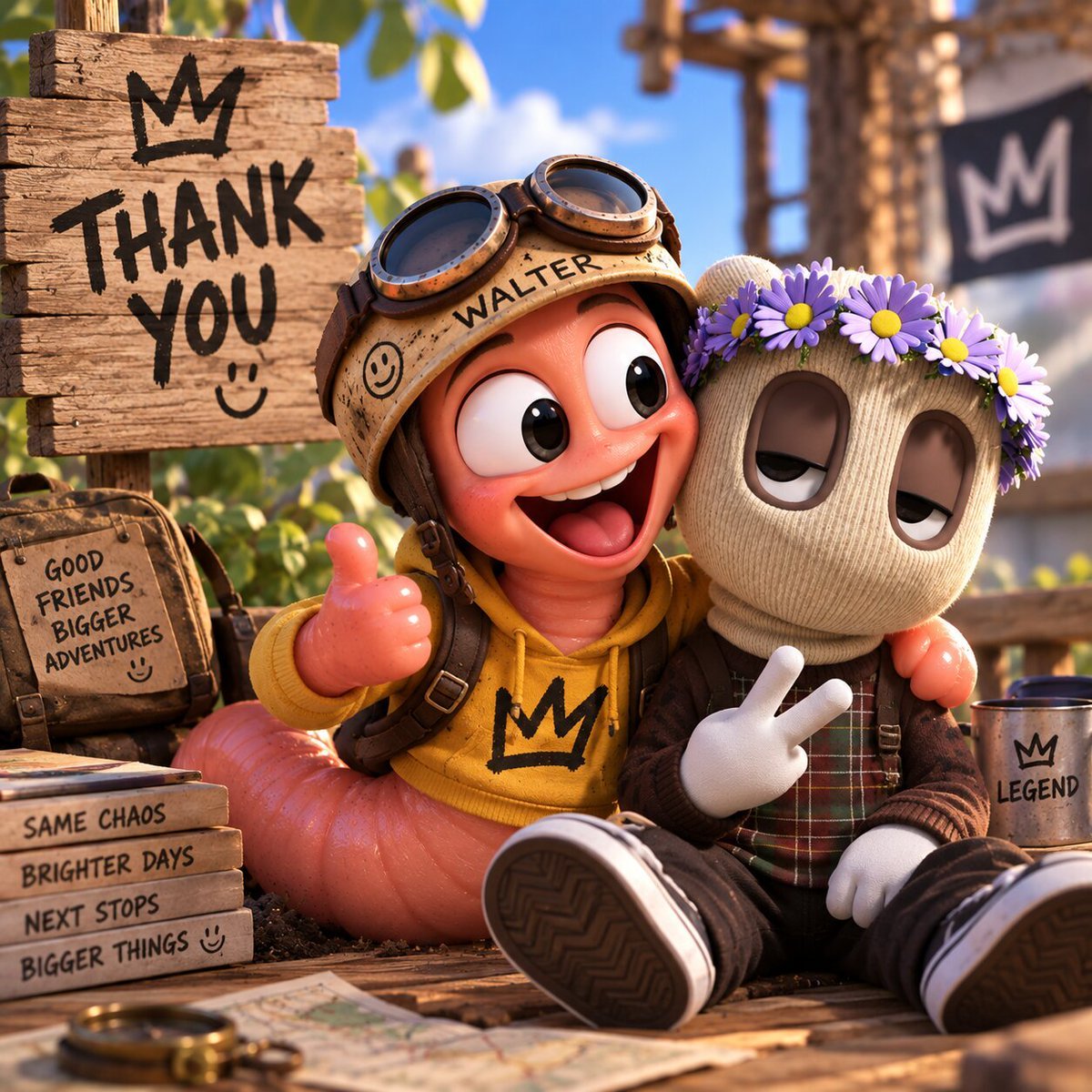SailingCloud's tweet photo. Small worm
Big plans

Congratulations to @WalterWormOnSOL!! 

For me the cutest and most fun project on @embercurve https://t.co/VX4B6OJwQQ