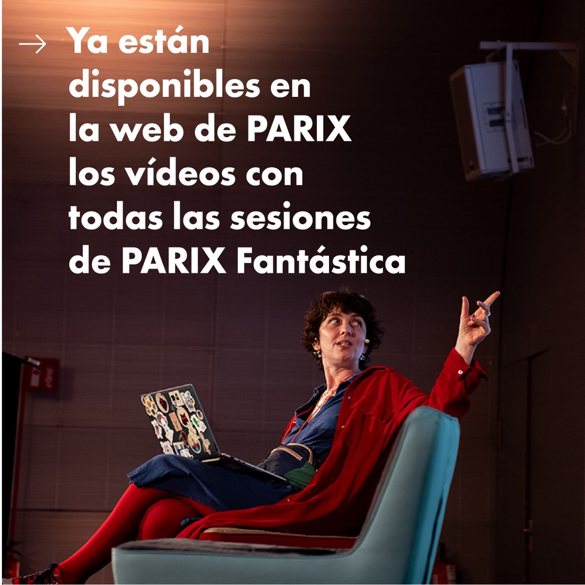 fundacionGSR's tweet photo. Ya están disponibles  los vídeos con todas las sesiones de PARIX Fantástica:
https://t.co/A3ZoJ8FMIm https://t.co/ID8Vz23Z3C
