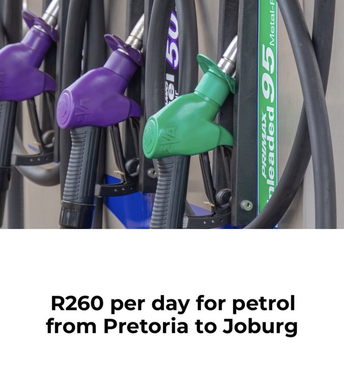 mr_shimmy's tweet photo. For a person earning R20000 staying in Centurion traveling to JHB everyday for work…

Per week: R260 × 5 = R1,300
22 working day month: R5,720…

Then rent = R8500
Haven’t touched groceries that’s already R14220 per month. 

Kubi guys the economy is very bad 🙆🏾‍♂️ https://t.co/ADaAHEc4lv