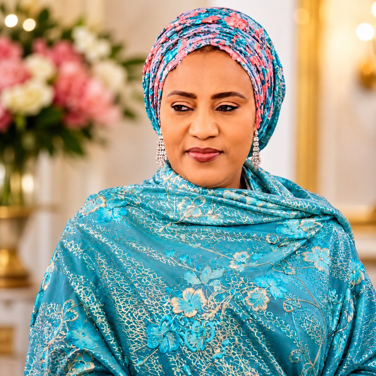 v79158's tweet photo. Mommy Hajia Nana Shettima @kujarima, remains a true merchant of women’s empowerment and a passionate advocate for girl-child education. Her dedication, commitment, and unwavering advocacy for nation-building have earned her love and admiration across Nigeria and beyond.

Indeed, Mommy, you are a mother through and through, with an incredible heart of gold. And you truly remain an examplary embodiment of generosity, compassionate and impactful leadership.

WE LOVE YOU OUR HUMBLE AND COMPASSIONATE MOMMY.♥️❤️