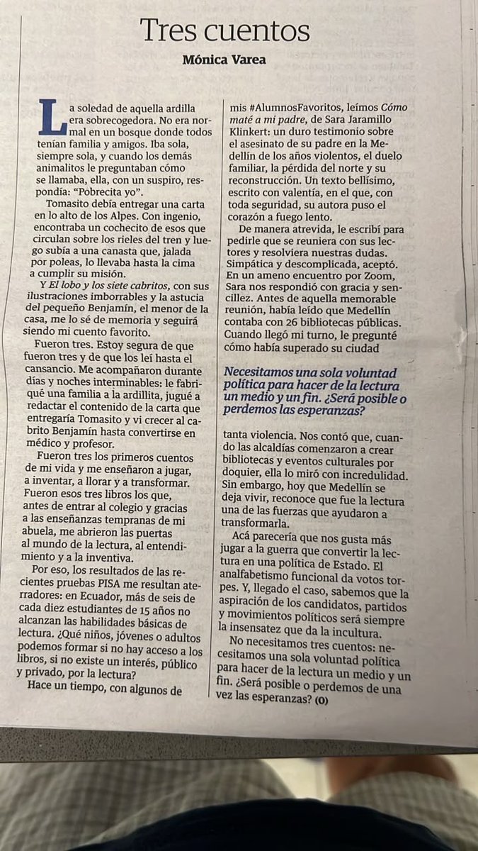 MokaVarea's tweet photo. Al que madruga Dios le ayuda 😉 Espero que me ayude y ustedes lean mi artículo de hoy en @eluniversocom lo comenten y compartan ☺️ https://t.co/E50UFkZ6RJ