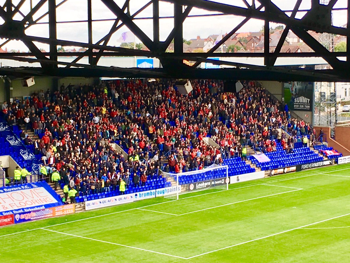 WrexhamLowdown's tweet photo. OTD 2017 📸

9 years ago today . . . . ten-man Wrexham win 1-0 away at Tranmere Rovers.

Photo credits: @Wrexham_AFC and @fearlessidzine https://t.co/FlBBx1CE7h