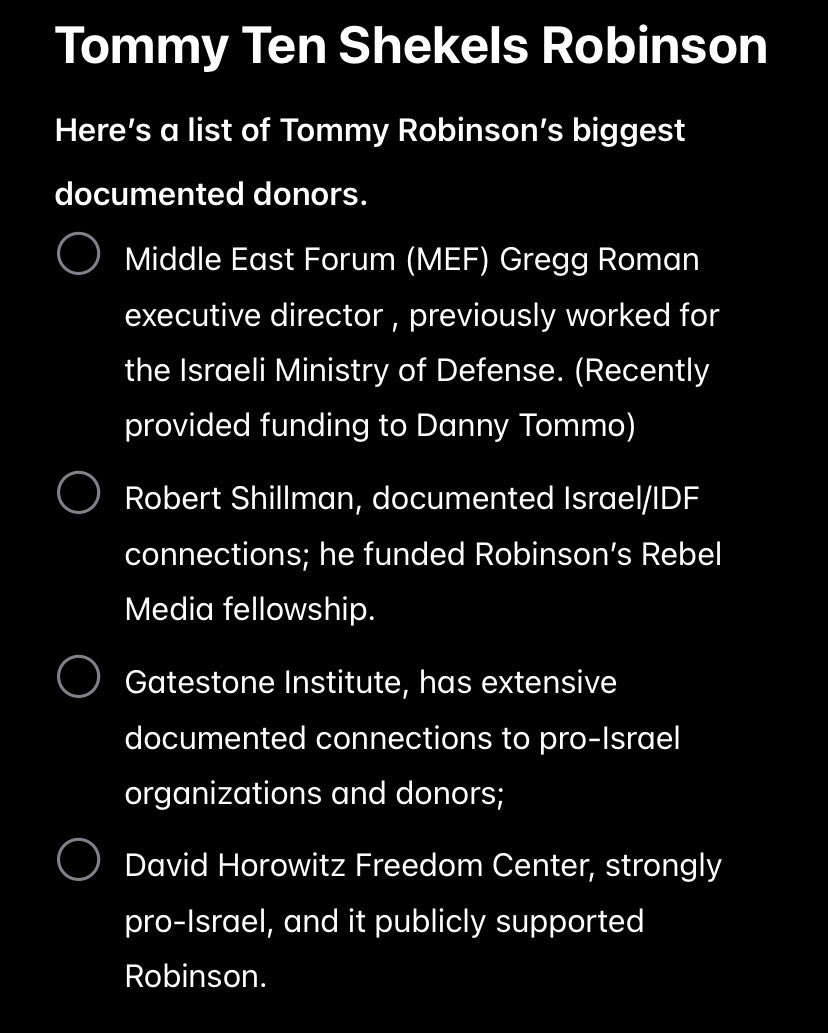Darkalian1's tweet photo. @TRobinsonNewEra His rich Zio donors should help him out. https://t.co/Z3sRp1Wroh