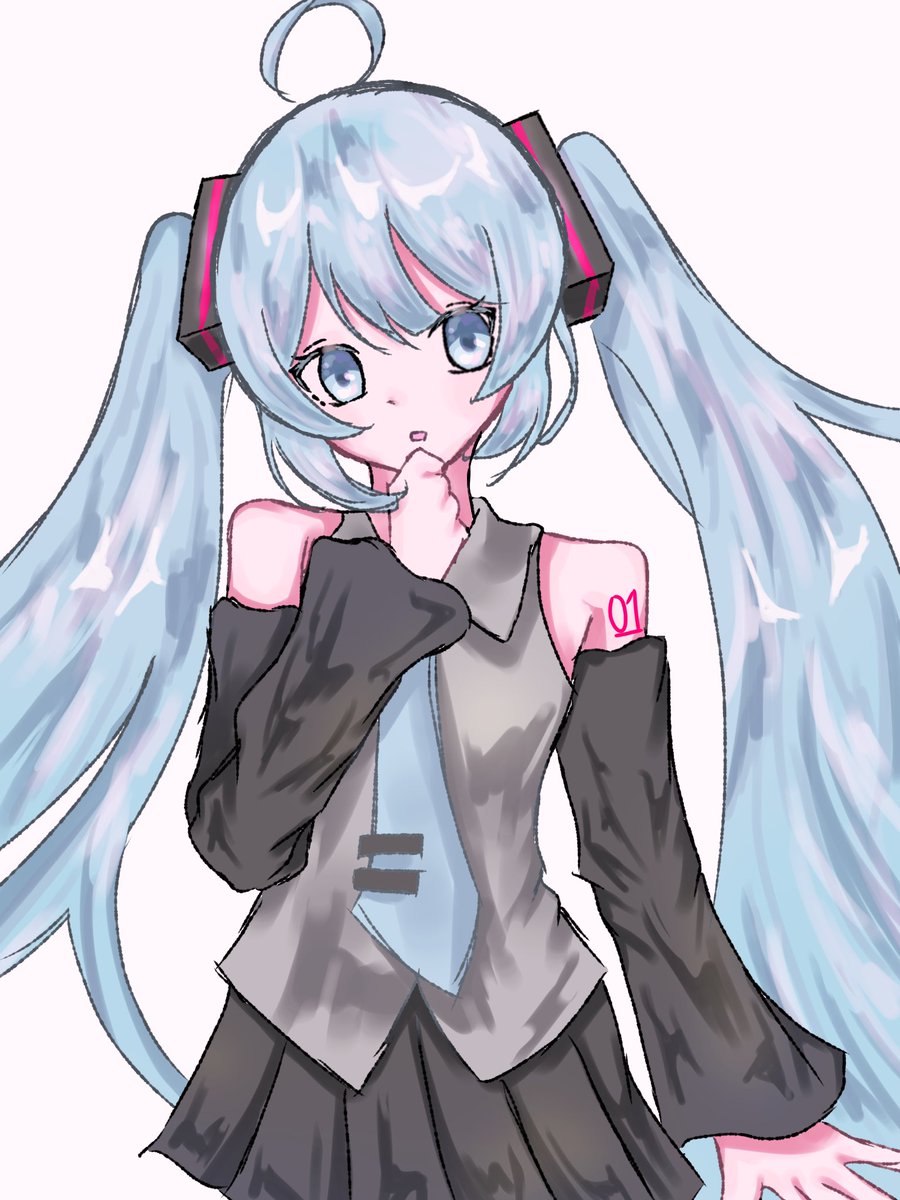 nyannpoteto's tweet photo. 月1枚ペースの超亀スピードで描いてる

#初音ミク https://t.co/Mx3ihT808R