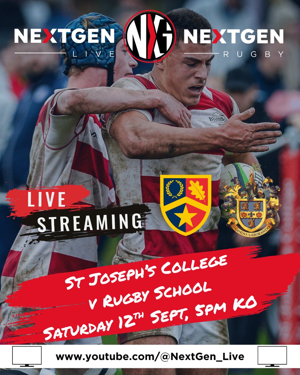 KarrenZuclich's tweet photo. Live rugby: St Joseph’s College v Rugby School, Saturday at 5pm. Cambridge RUFC hosts a major schools clash as St Jo’s prepare for the 40th National Schools Rugby Festival and Rugby arrive in top form. Don’t miss it. https://t.co/87WarqcckH